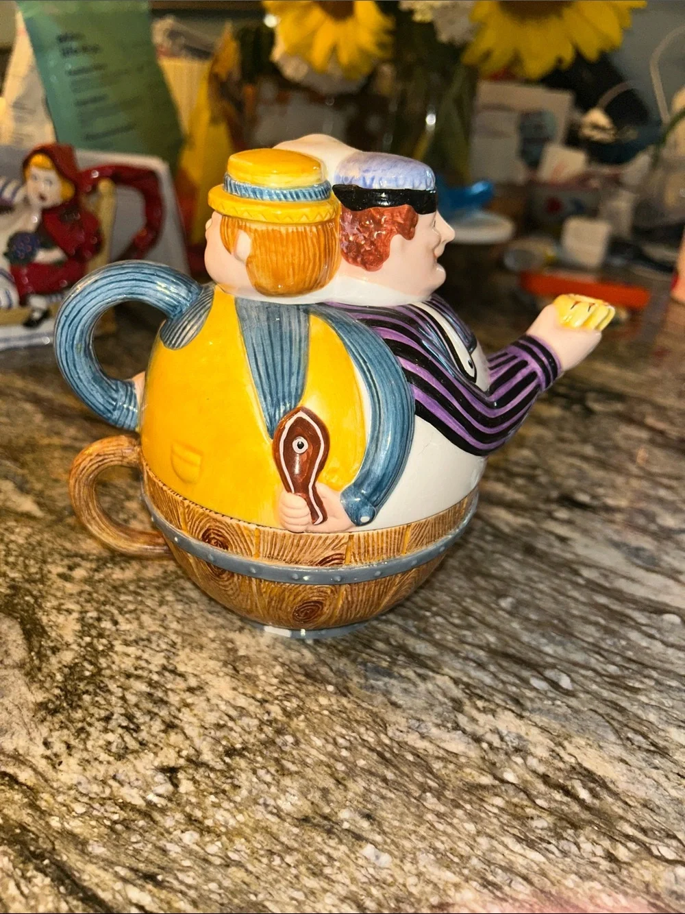 Department 56 Nursery Rhyme Single Serve Teapot